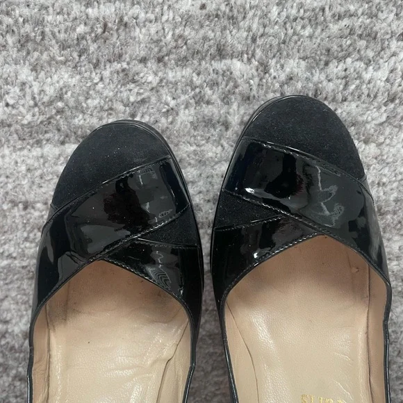 Christian Louboutin Black Patent Leather Heels - Picture 2 of 13